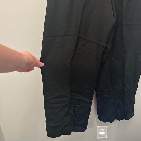 Sandra Roth Black Vintage Silk Pants. Women’s 10. - Picture 7 of 10